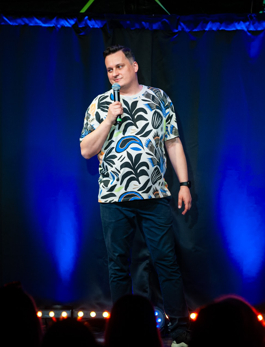 Paweł Chałupka - zdjęcie podczas występu